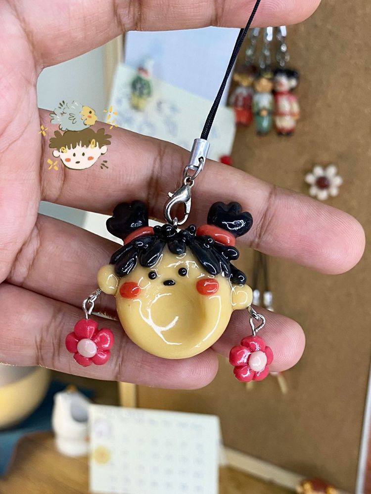 Handmade worry stone Charm