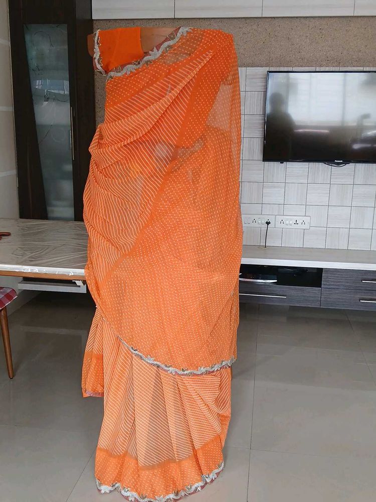 Lehriya Saree