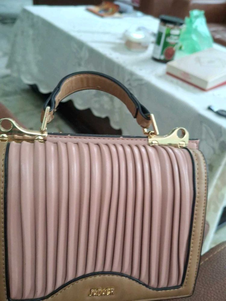 Chic Pleated Handbag