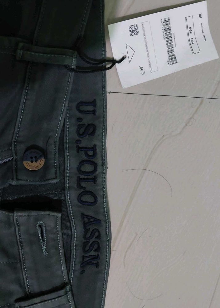 U.S. Polo Assn. Olive Green Pants