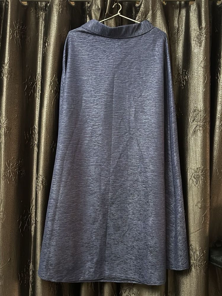 Elegant Blue Textured Kurta