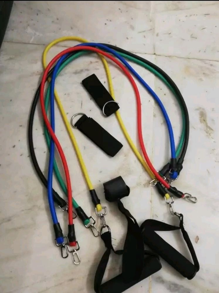 Resistance Set Tubes for FitnessHome Gym Exercise