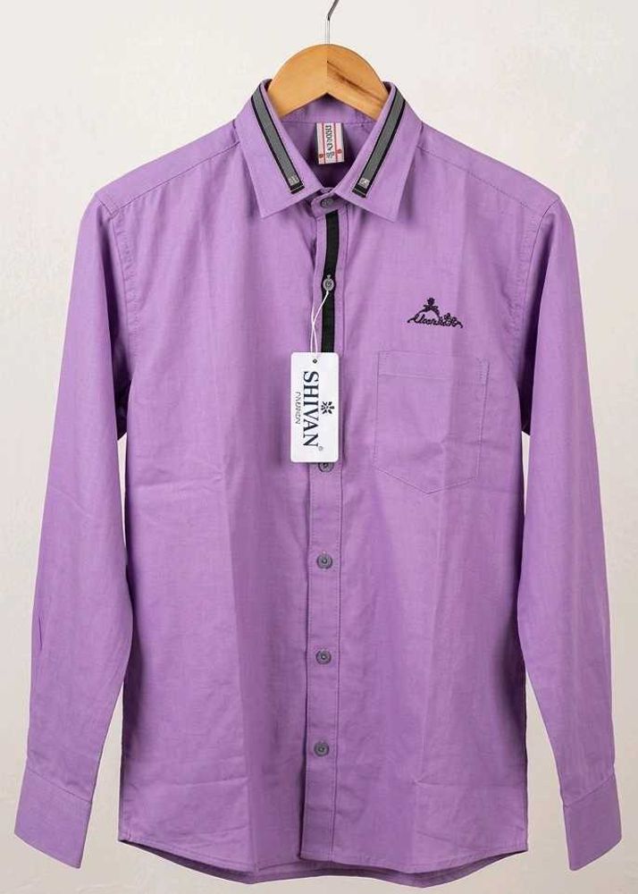new  Purple Casual Shirt