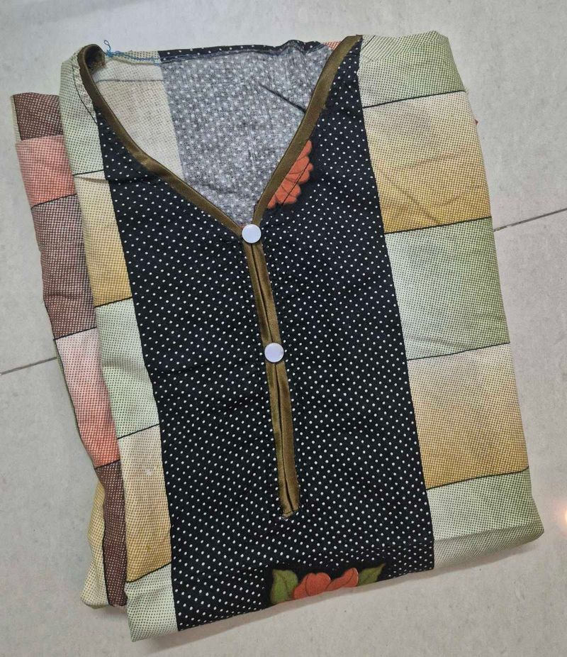 Cozy Printed Nightgown