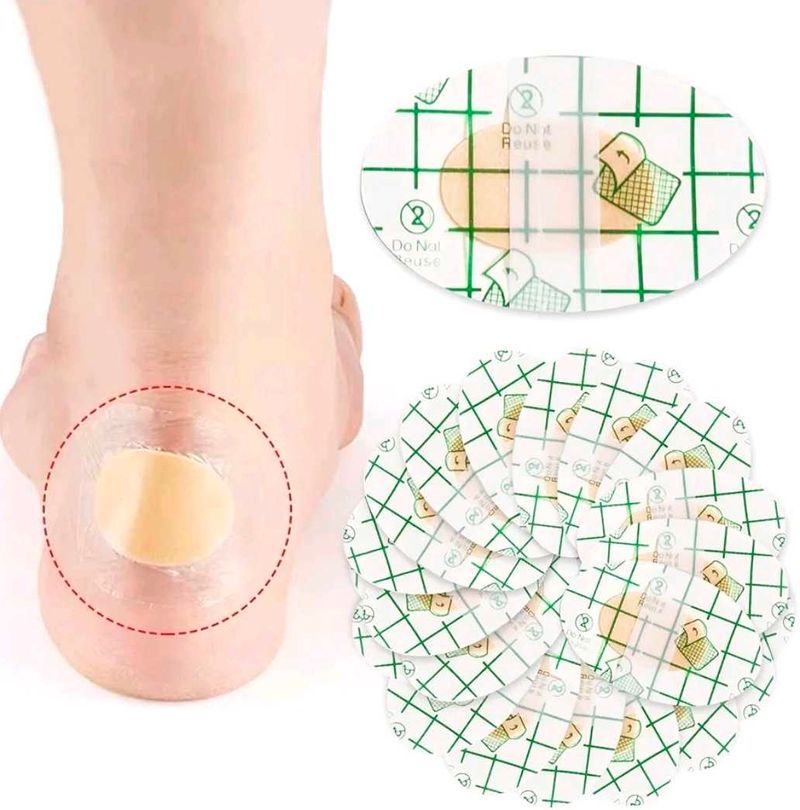 Invisible Heel Protectors Blister Stickers