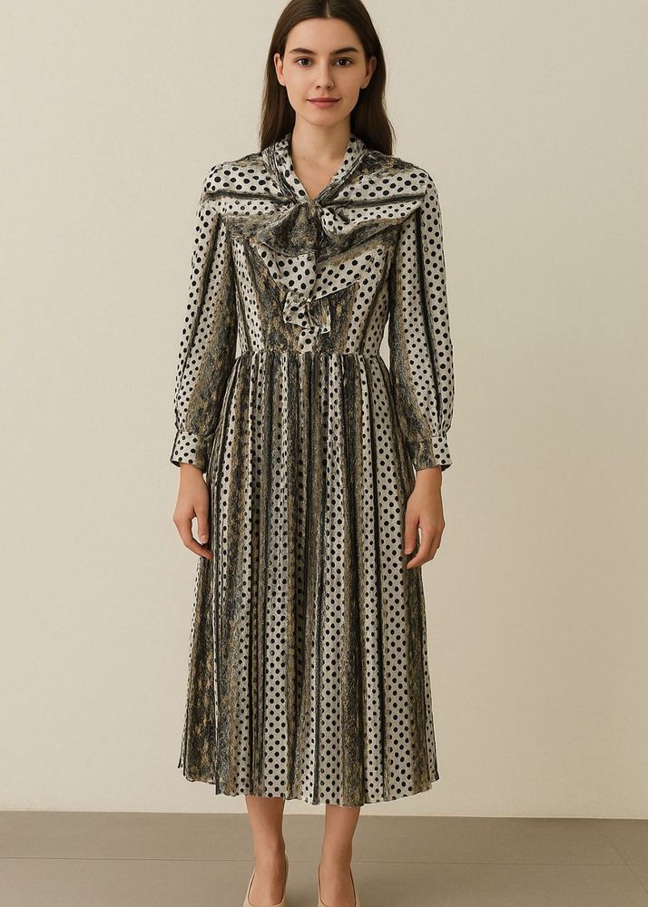 Classic Polka Dot Dress