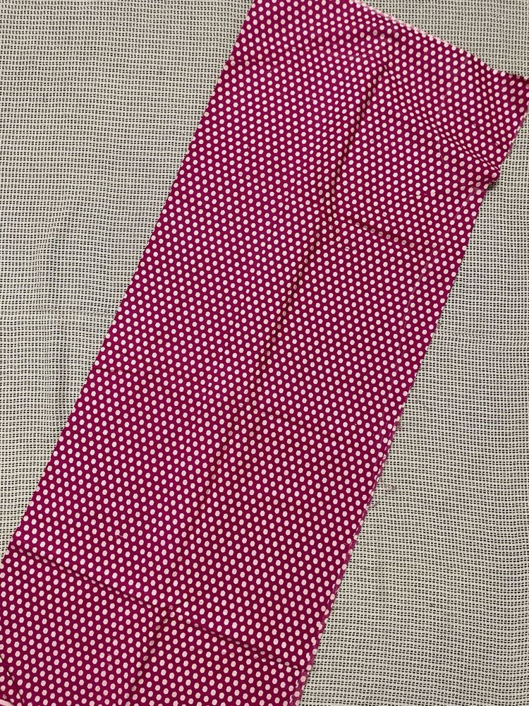 Chic Polka Dot Dress Material
