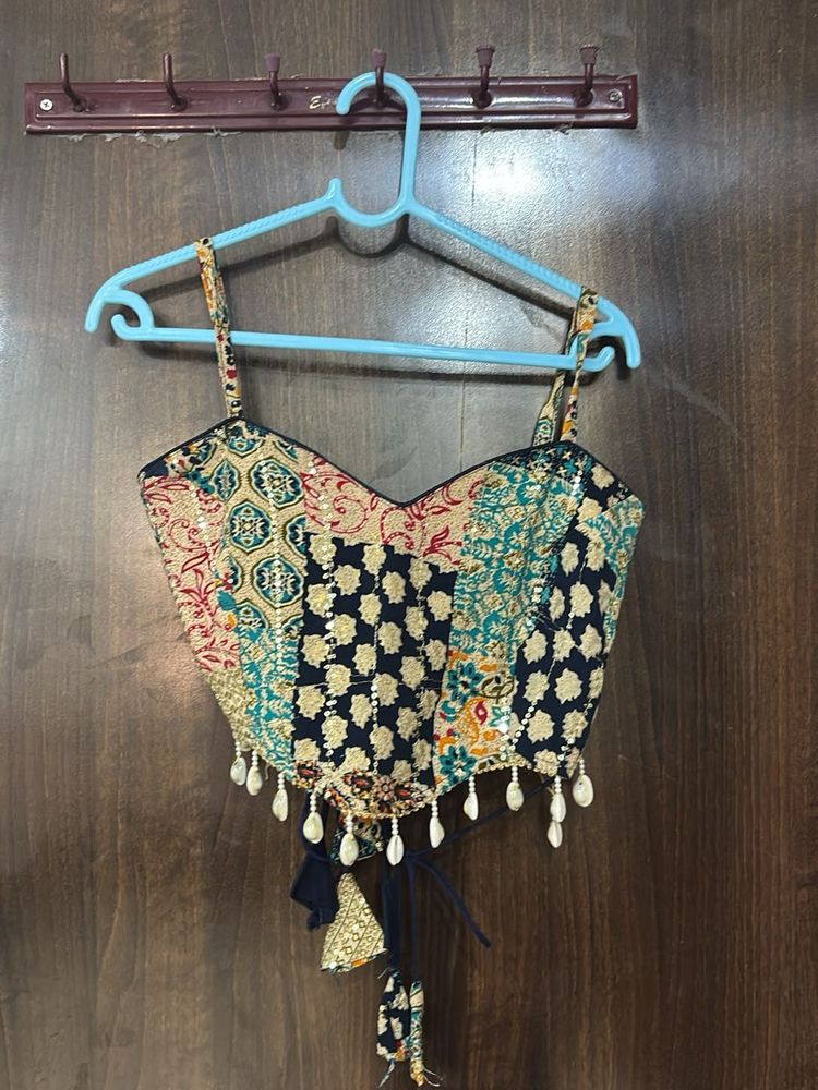 Navratri  Patchwork Blouse