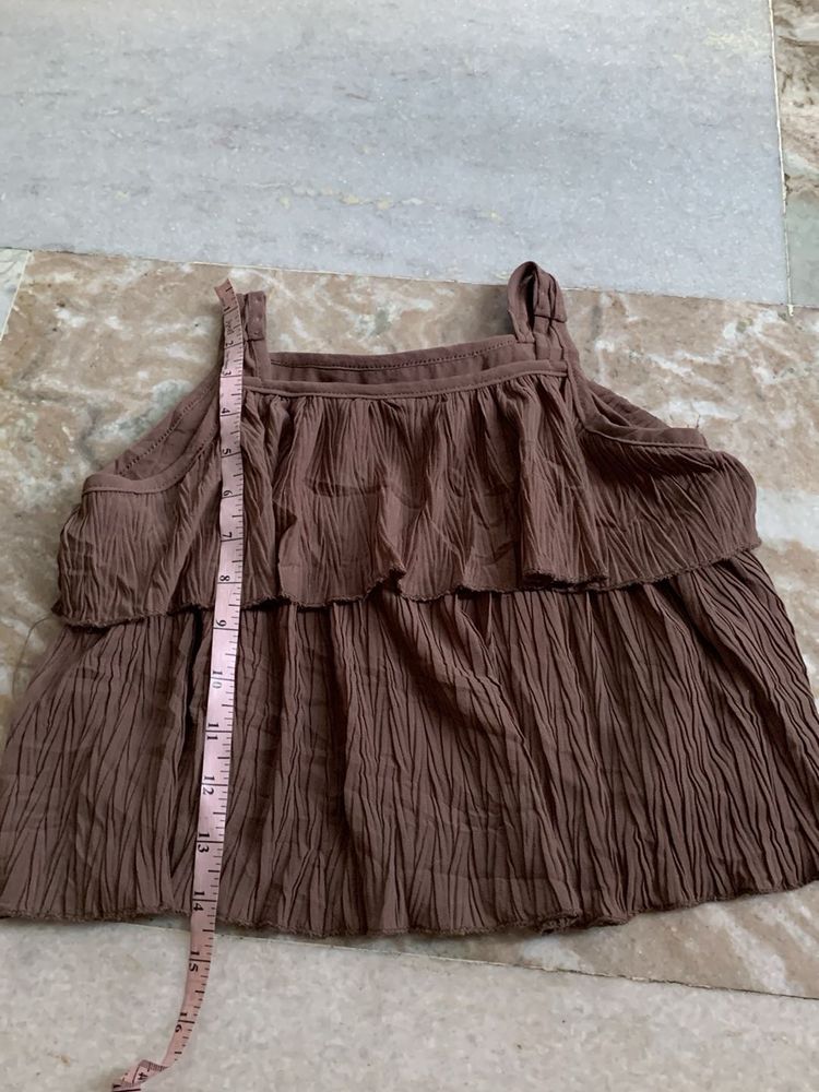 Tiered Ruffle Cami Top
