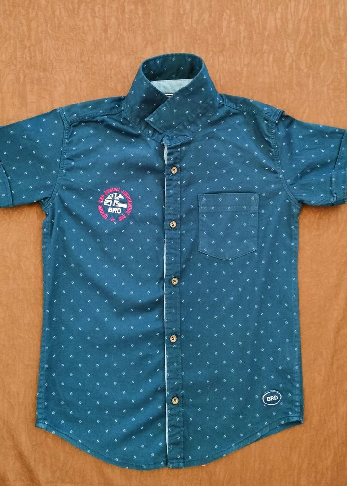 Navy Blue Shirt