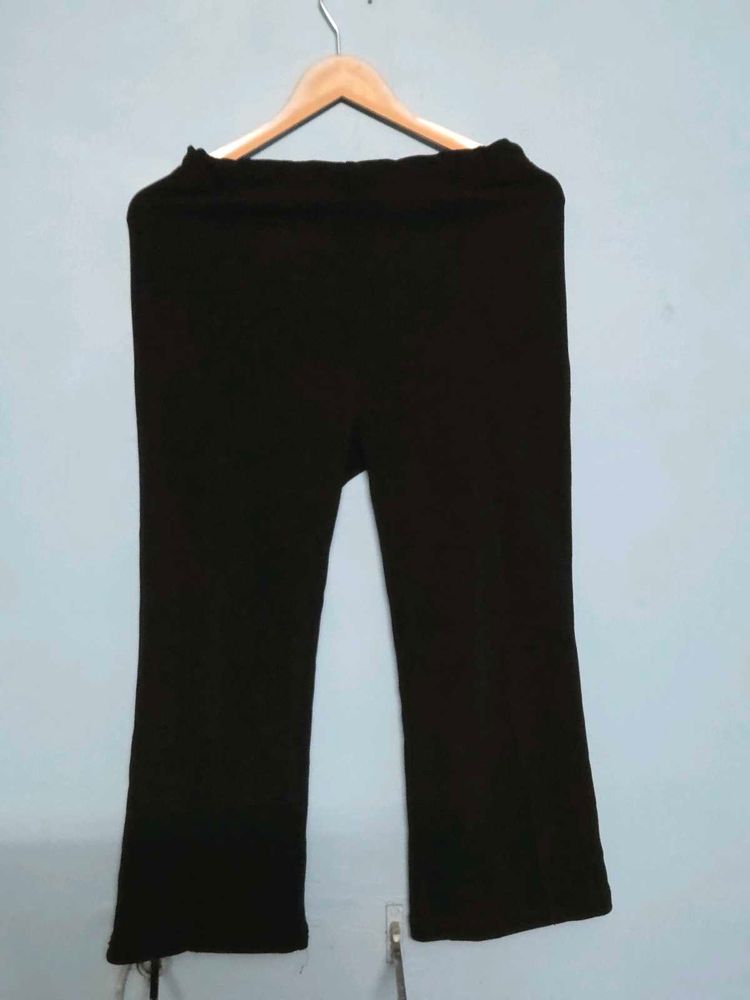 Comfy Black Flared Leggings
