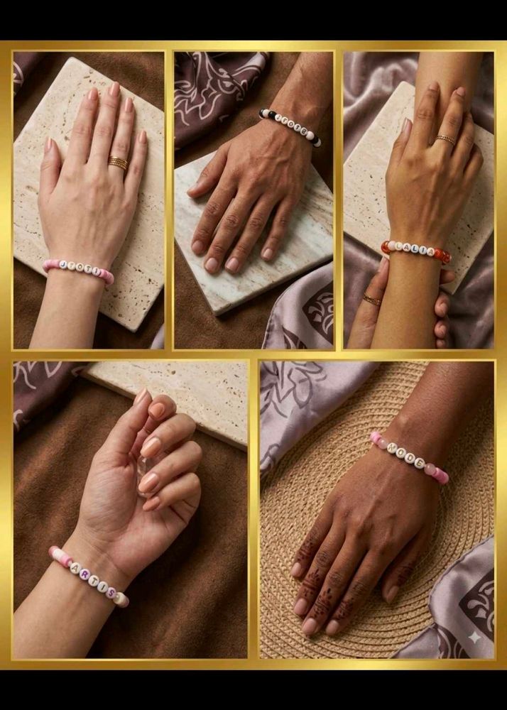 Personalized Beaded Bracelets ( Buy 2 get 1 free)