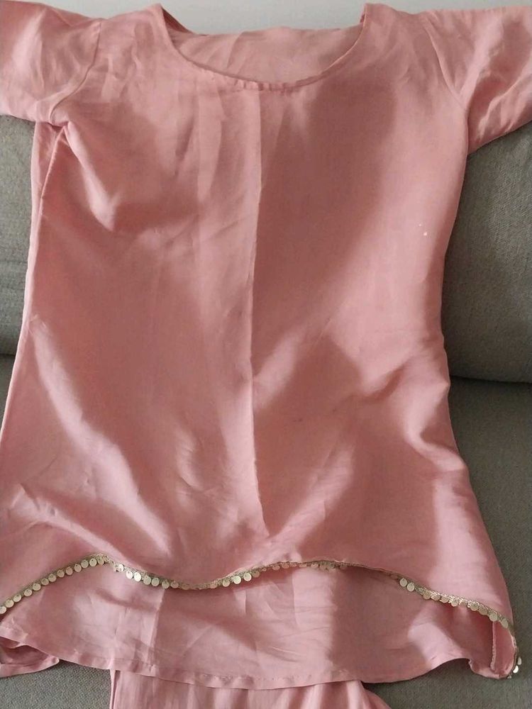 Elegant Pink Kurta Set
