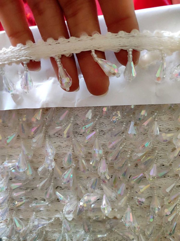 White Pearls Lace