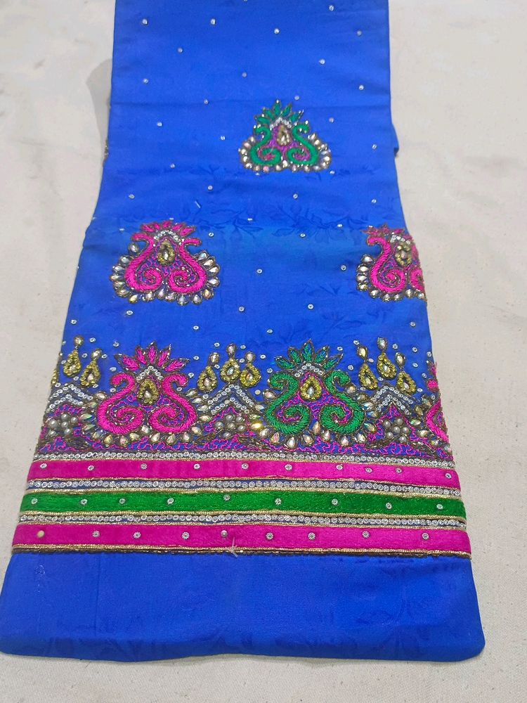 Fancy Hand Work Suit With Duptta,