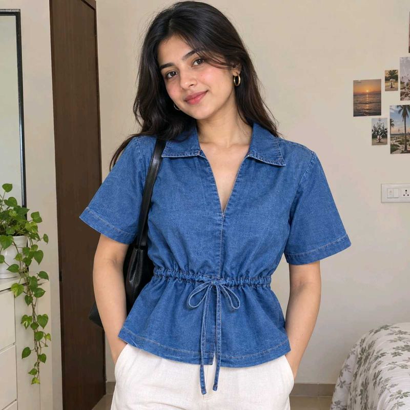 Casual extended sleeves solid wom