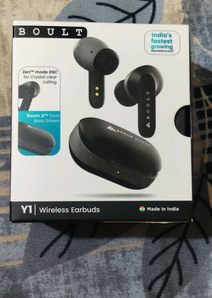 BOULT Y1 Wireless Earbuds
