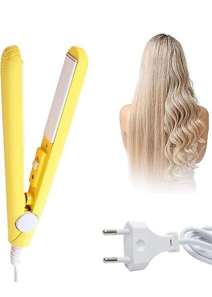 Yellow Mini Hair Straightener