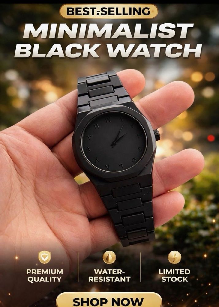 Minimalist Black Watch