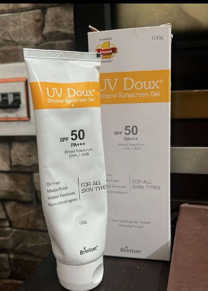 UV Doux Silicone Sunscreen Gel SPF 50