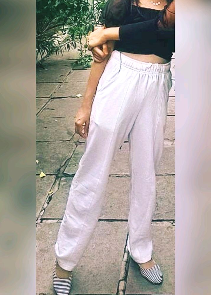 TOKYO TALKIES White Trouser For Women!!