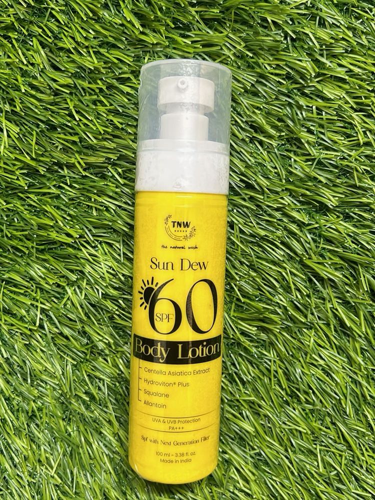 Sunscreen lotion