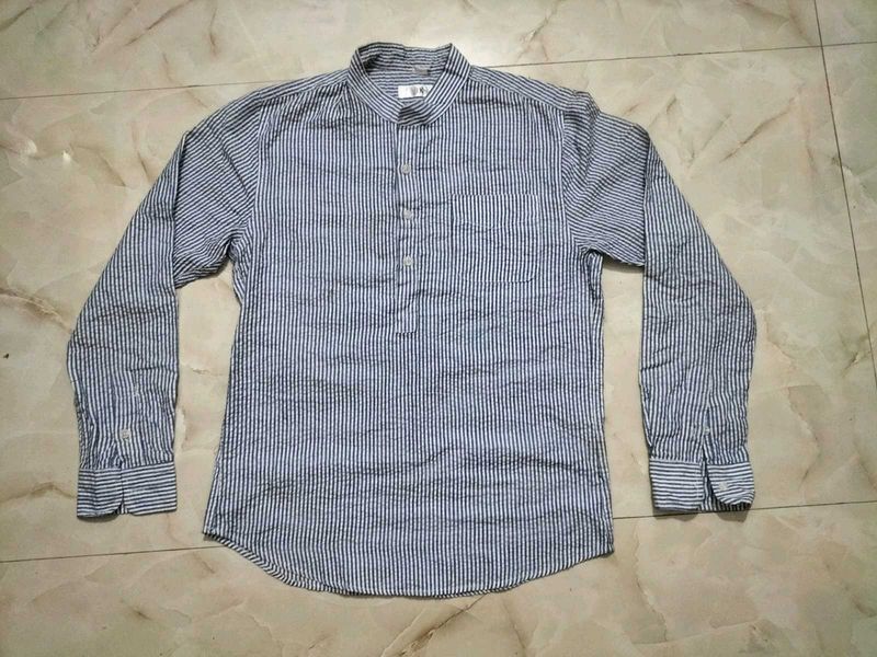 Men's Striped Casual Shirt