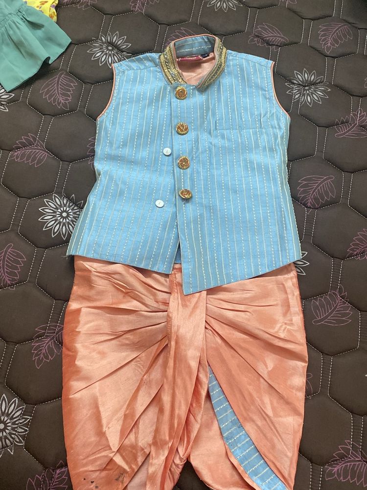 Premium Dhoti Set For Kids Boys