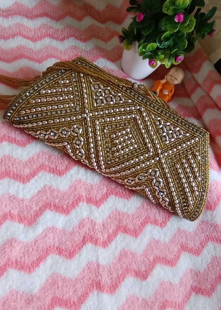 Embellished Clutch Bag