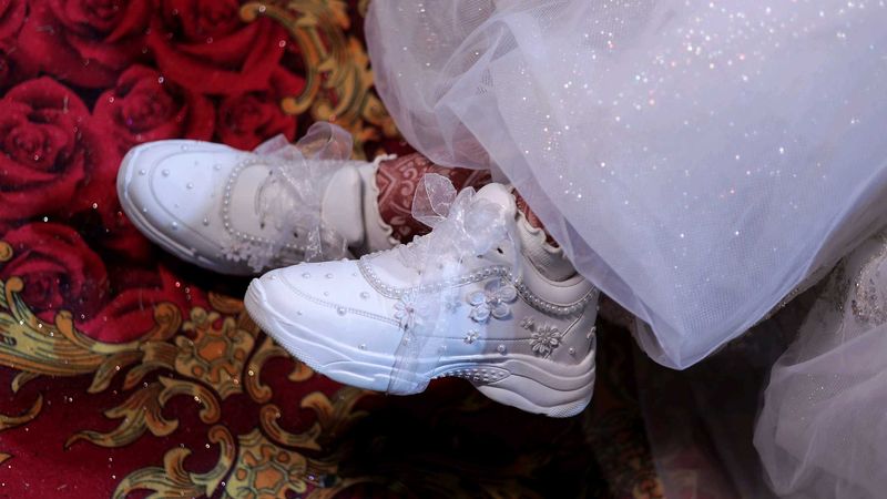 white wedding Shoes