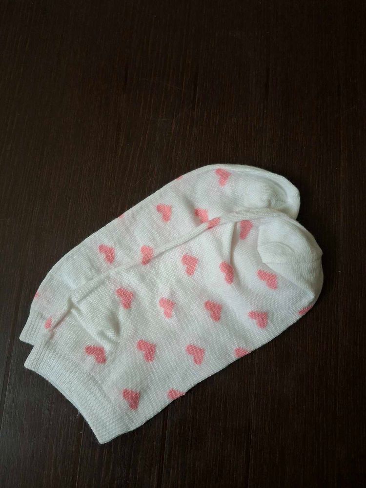 Cute Heart Pattern Socks