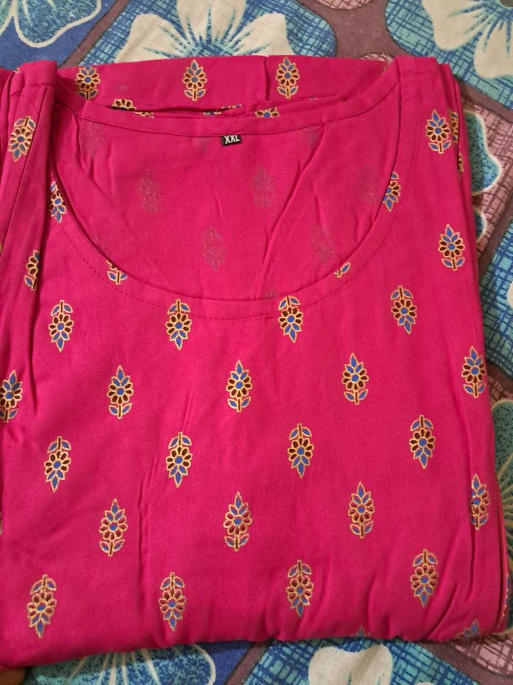 Pink Floral Print feeding gown