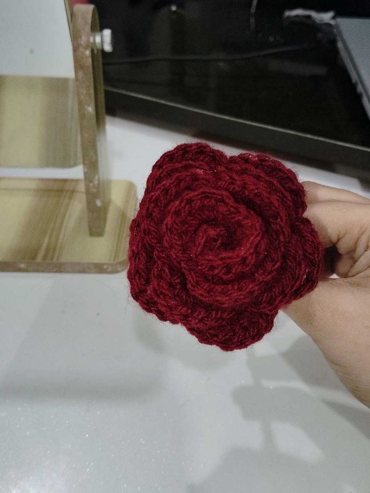 Handmade Crochet Rose