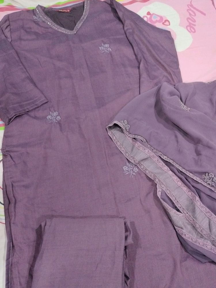 Kurti Set With Dupatta