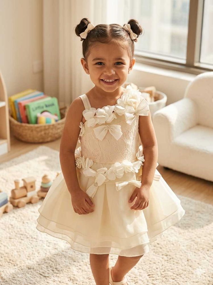 Adorable Girls' Party Dress