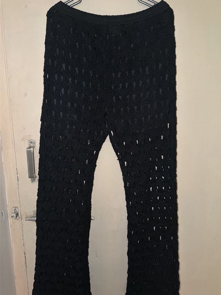 Crochet Flare Pants