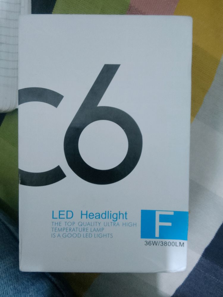 C6 Led Headlight Bulb Bike N Car Headligh
