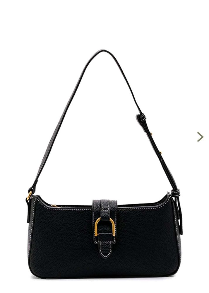 Miraggio Black Maddie Textured Medium Leather