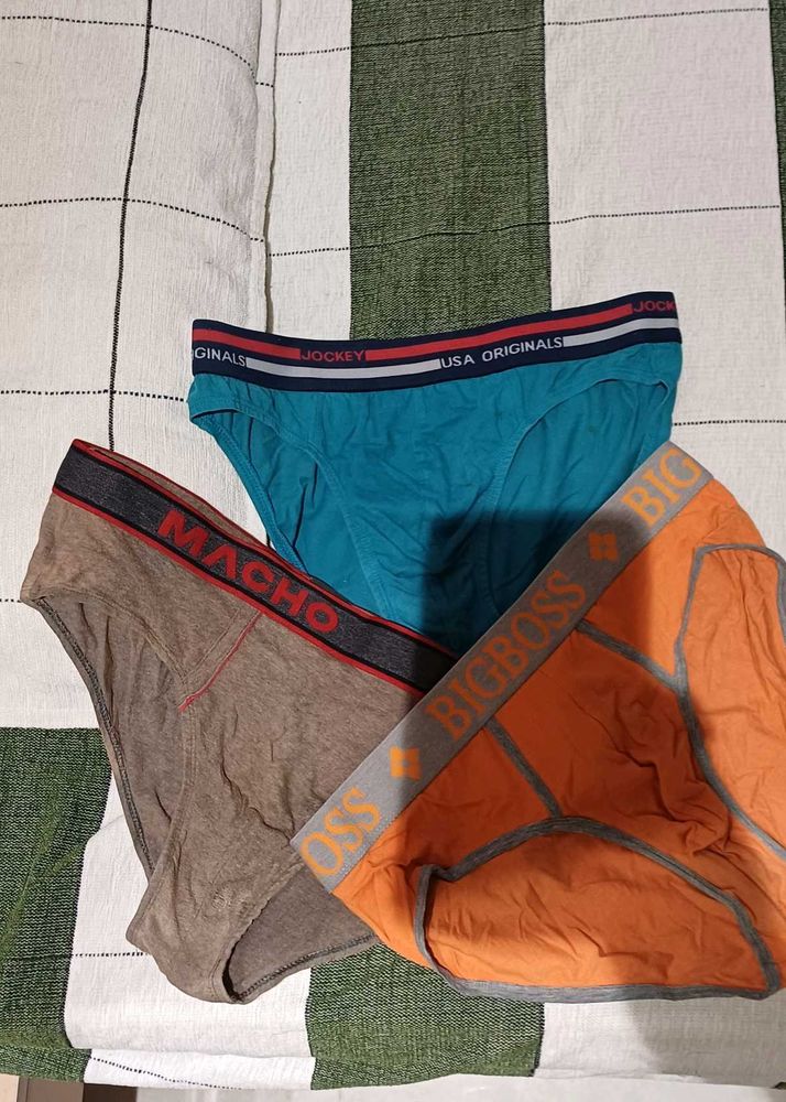 Men's Innerwear Briefs - 3 Pack