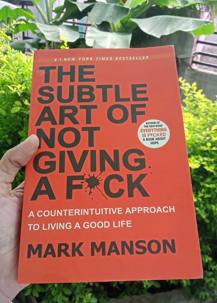 The Subtle Art of Not Giving a F*ck Book