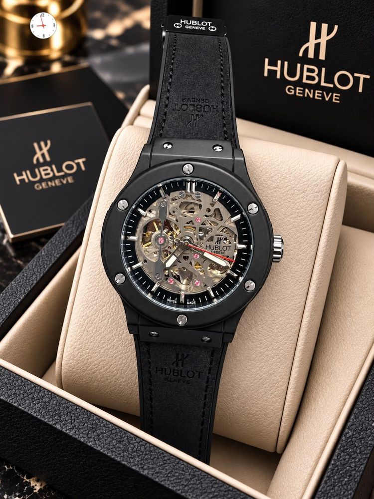 Hublot Geneve Skeleton Watch