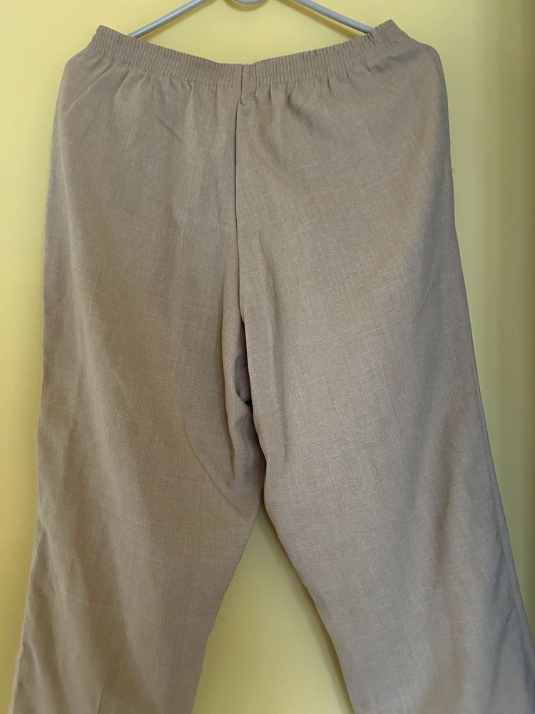 Comfortable Linen Blend Pants