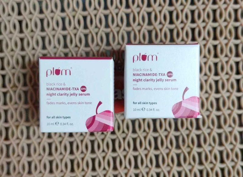 Plum Black Rice Night Clarity Jelly Serum