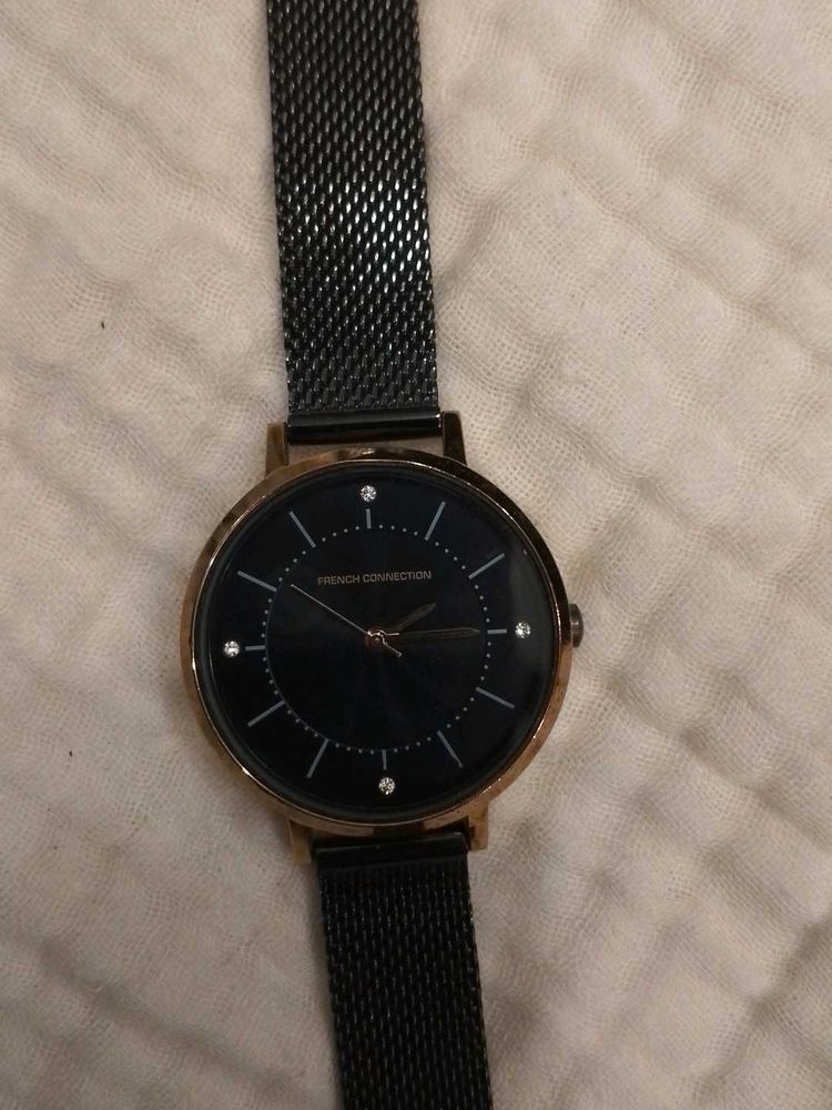 French Connection Mesh Strap Watch