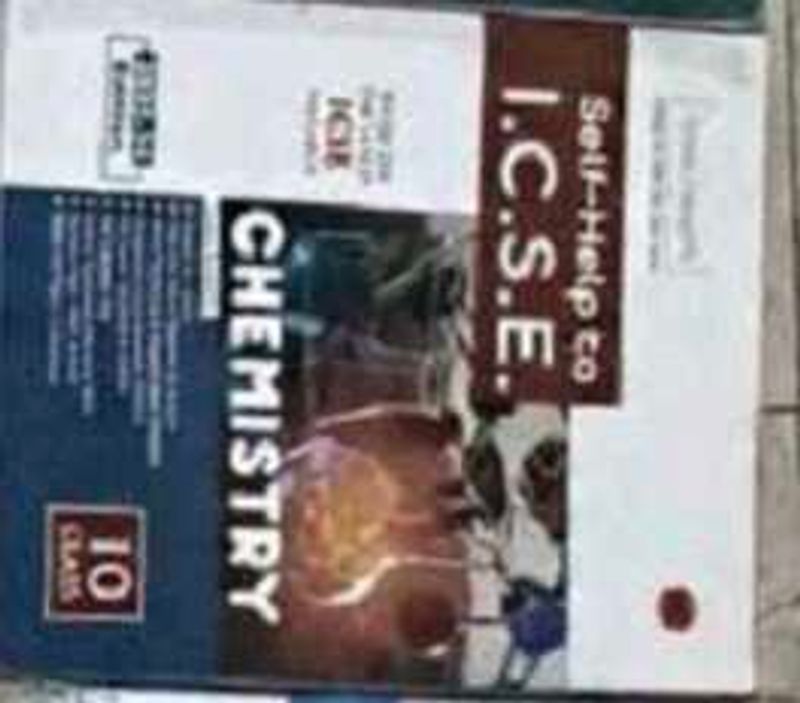 Class 10 Chemistry ICSE Self-Help Book