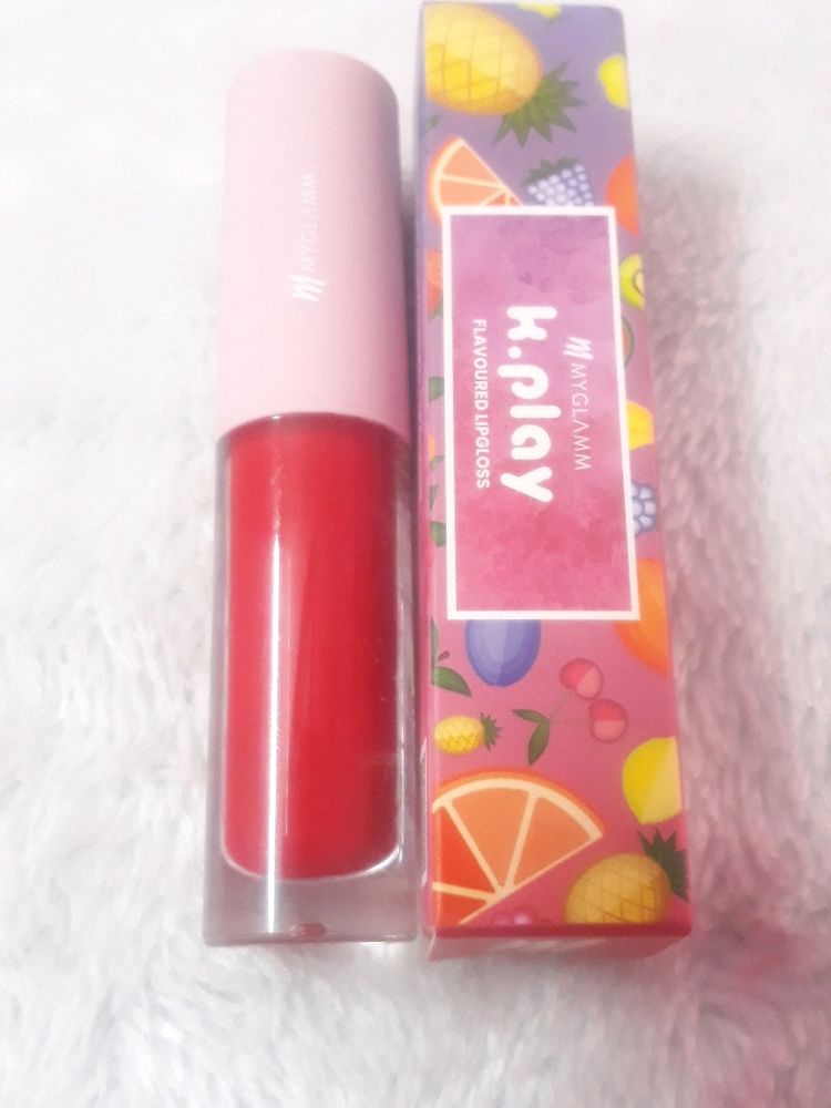 MyGlamm K.Play Flavoured Lipgloss - Raspberry Punc