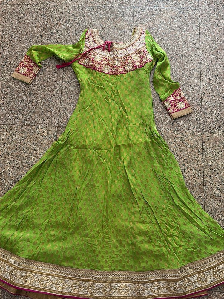 Green Anarkali