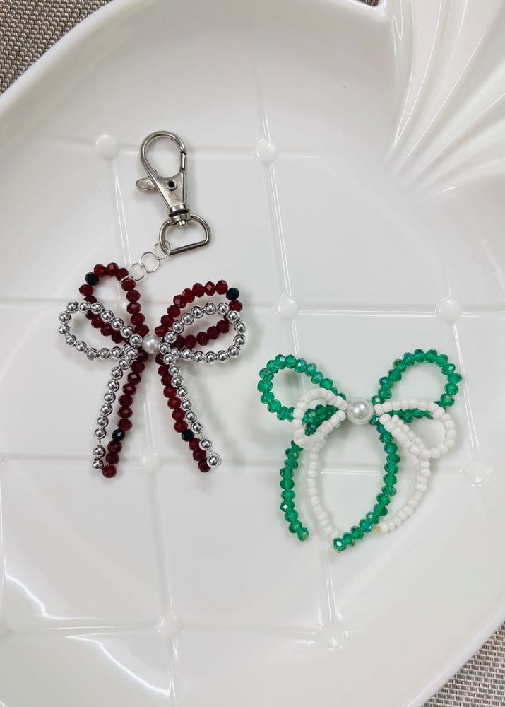 Bow Keychain For Purse/bag