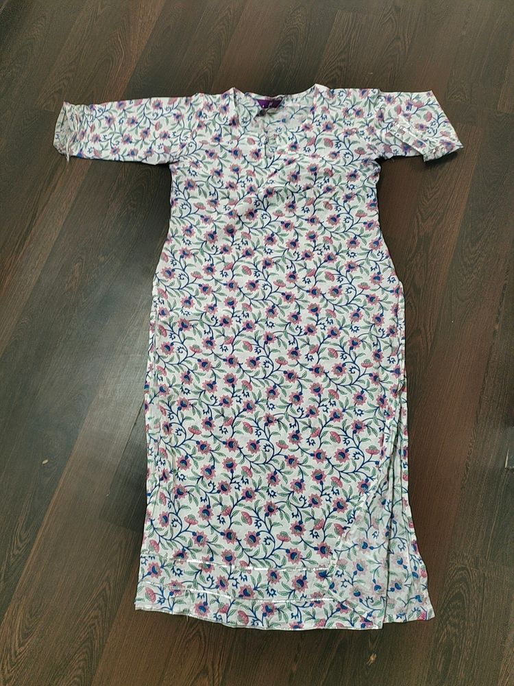 Libas Cotton Brand New kurti With Plazzo!
