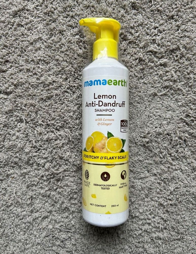 Mamaearth Lemon Anti-Dandruff Shampoo